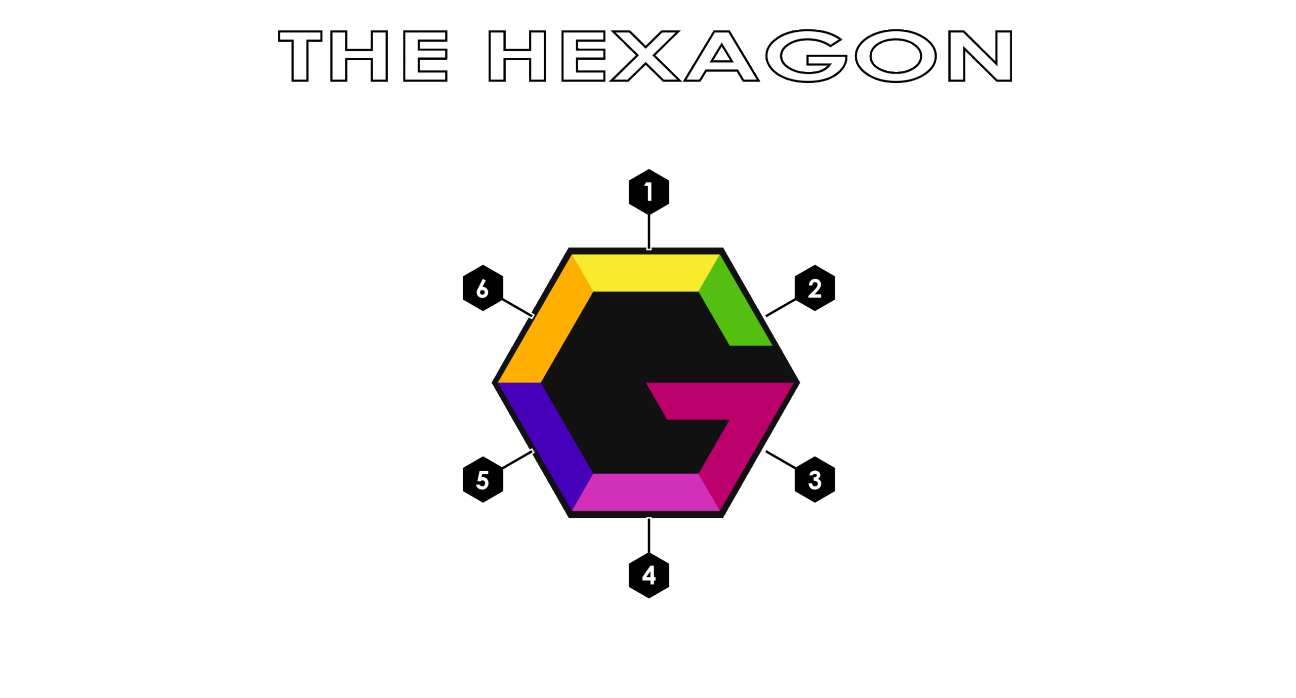 Home banner hexagon
